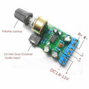 TDA2822M 2.0 Stereo Audio Amplifier Board Dual Channel AMP AUX Amplifier Bo