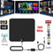 360 Miles HD Indoor TV Antenna Indoor Digital TV HDTV Antenna UHF/VHF/1080P 4K