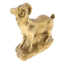 Oriental China Feng Shui Decor Goat Statue Money Lucky Zodiac Animal Figures