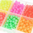 Fishing Beads Glow In The Dark 1000 Pcs 4mm Plastic Round Luminous Beads Fo