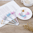 4Pcs Multicolor cute giraffes novelty ballpoint pens for kids3CXP