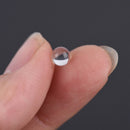 100pcs/lot 5mm outdoor hunting slingshot catapult target clear glass balls ï¼D