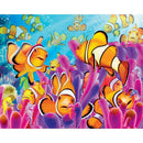 5D DIY Full Drill Diamond Painting Cartoon Fish Cross Stitch Embroidery Kit