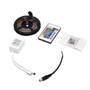 5M 3528 SMD RGB 600LEDs LED Strip Lights Lamp 24Key IR remote Controller.ES