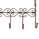 Hat Bag Towel Coat Clothes Over Door Bathroom Hanger Hanging Rack Holder 5  N5I2