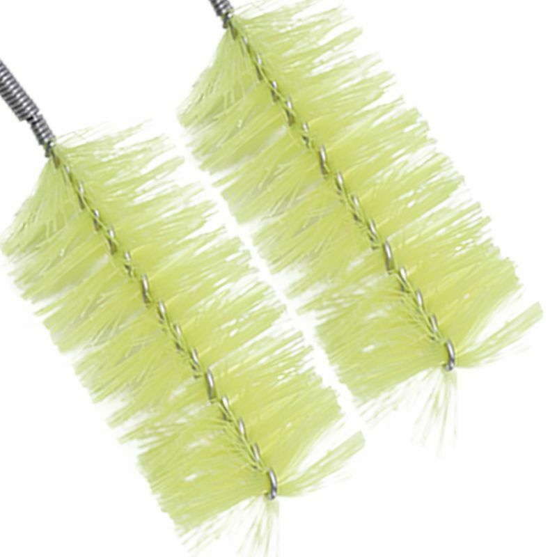 Aquarium Filter Pipe Air Hose Cleaning Brush, 55.1-inch, Yellow