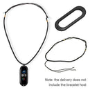 For Xiao Mi Band 5 Knitted Chain Necklace with Silicone Case Pendant Holder Cove