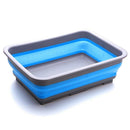 Folding Silicone Basket Storage Bucket Kitchen Accessories Vegetable Fruit