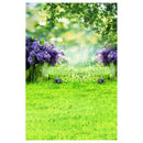 Photography Background Fabric Flower Grass Wall Photo Studio Props Backdrop