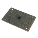 85mmx85mm Retro Style Box Suitcase Decorative Hasp Toggle Latch Buckle Y3Z4