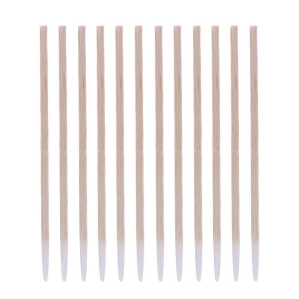 300pcs Wooden Handle Cotton Swab Makeup Applicator Medical Swabs