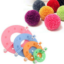 8Pc Multifunction Pompon Maker Fluff Ball Weaver Needle Knitting DIY TooL Ki 3C