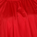 Red New Silk Hair Cutting Hairdressing Barbers Cape Gown Salon Beauty Cloth