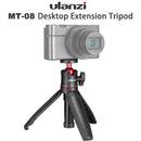 Ulanzi MT-08 Desktop Mini Portable Tripod with 1/4 Screw To DSLR Cameras Sm