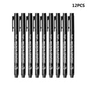 12Pcs Micron Pen Needle Waterproof Drawing Pens Lettering Markers Sketch Ma U2W6