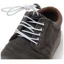 1 pair Elastic Laces Easy Fixation for Sports (White)