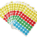 Smiles Face Reward Praise Stickers Label Educational Merit T1M6