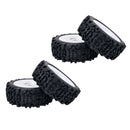 4PCS/set RC 1:8  Car Buggy Foam Rubber Tyre Tires & Wheel Rim