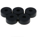 5 Pack 37x15mm Furniture Cabinet Round Rubber Case Feet Anti-Slip Circular