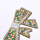 3pcs DIY Diamond Painting Hair Clips Bowknot Rhinestone Bobby Pins Headwear