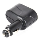2 Way Car Cigarette Lighter Charger Socket Splitter Lighter Socket Adapter JR