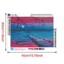 5D DIY Full Drill Diamond Painting Scenery Cross Stitch Mosaic Kits (W463)