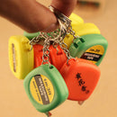 Retractable Steel Ruler Measure Tape Manual Lock Metric Ruler Metric Tools G5Z2