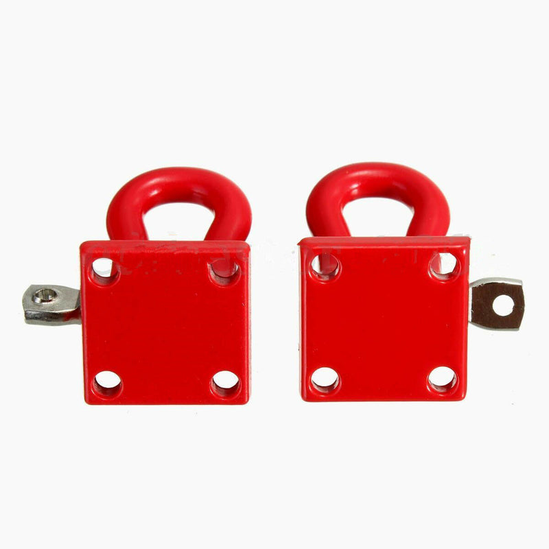 1 Pair Scale Hook Shackles Red 2pcs for RC SCX-10 Crawler Truck Accessories 3C