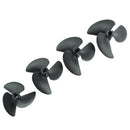 1 Set 3 Blade Nylon Propeller P1.4 Dia 47mm 52mm 55mm 57mm For 3/16 Shaft R L1L8