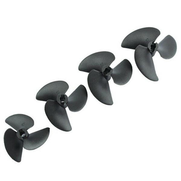 1 Set 3 Blade Nylon Propeller P1.4 Dia 47mm 52mm 55mm 57mm For 3/16 Shaft R L1L8