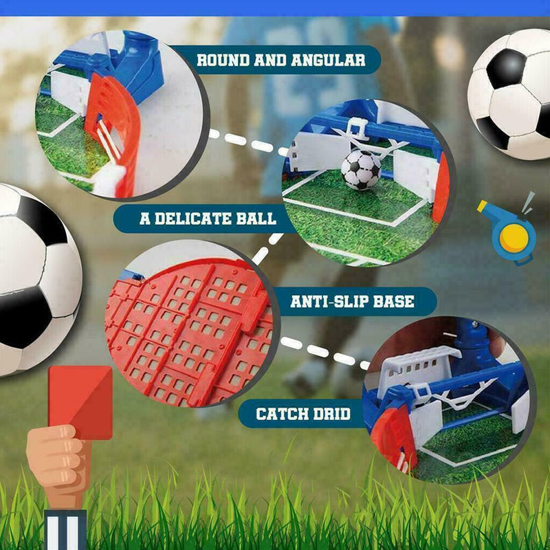 Tabletop Soccer Pinball Games Football Match Educational For Children Toys L0P4