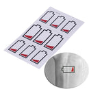 No Electricity Prompt Temporary Tattoos Body Arm Leg Waterproof Tattoo.Sticke Gw