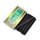 10pcs Black Traditional Smokeless Moxa Stick Roll Moxibustion Healing Thera M&