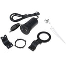 Motorcycle USB Car Charger 12V Switch Lighter Socket Plug Waterproof Adapter 3C