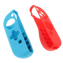 For Nintendo Switch Joy-Con Protective Case Silicone Cover + Rubber Plug Set
