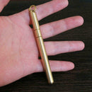 Creative Black Ink Brass Handmade Signature Pen Retro Outdoor Coppers Pure A4M5