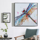 5D DIY Special Shaped Diamond Painting Dragonfly Cross Stitch Embroidery