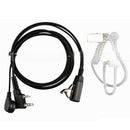2 Pin Earpiece Headset Mic For QUANSHENG KENWOOD PUXING WOUXUN TYT BAOFENG UV5R