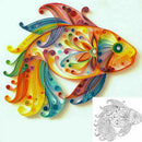 1PC Electric Slotted Paper Craft Quilling Origami Winder Steel Curling Pen O1N4