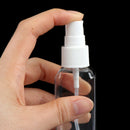 5pcs 50ml Transparent Spray Bottles Portable Bottle Travel Container Refilla Hn