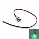 10x 8mm LED Indicator Light Lamp 12V Pilot Dash Directional Car Truck Motorcycle