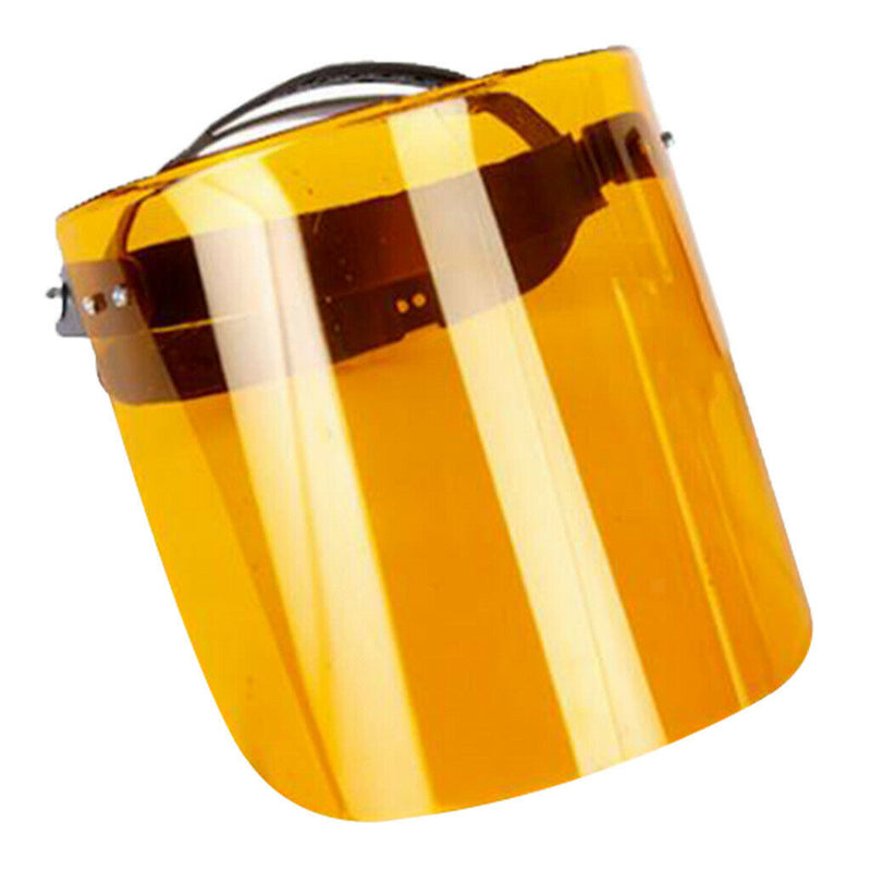 2x Safety Full Face Protection Clear Visor Eye Protection Grinding Welding