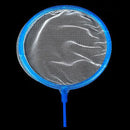 10cm diameter head metal handle landing net brail O7I6
