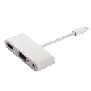 USB 3.1 Type C to VGA/HDMI/Audio/USB 2.0 4 Port Display Adapter Converter