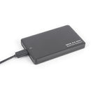 Hard Drive USB3.0 SATA External 2.5" HDD SSD Enclosure Box Transparent Case %o