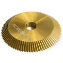 1Pc Titanium Coated Key Machine Cutter 70X7.3X12.7Mm 80T Hss Key Duplicate