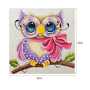 5D Diamond Owl Embroidery Painting Rhinestone Cross Stitch Craft 30*30cm