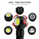Ultra Powerful Usb Torch Rechargeable T6+Cob Strong Magnetic Flexible Led F