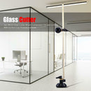 40cm Glass Cutter Wheel Compasses Circular Cutting With Suction Cup Tools