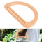 1XWooden Bag Handle Replacement DIY Bags Purse Making Handbag Shopping Tote B Kw